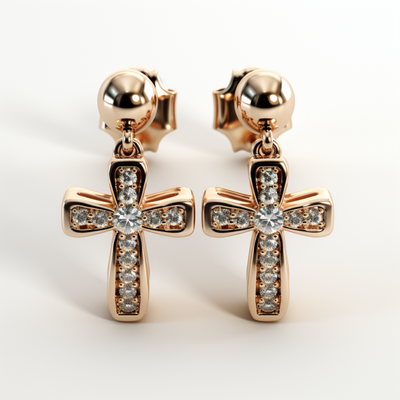 Cross Earrings: A Divine Fashion Statement