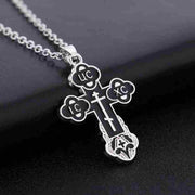  Byzantine Cross ,  Byzantine Cross Necklace , Orthodox cross necklace