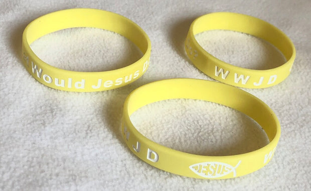 WWJD - What Would Jesus Do Woven Bracelet (12 Pack)