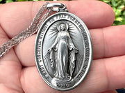Virgin Mary Necklace - Miraculous Medal