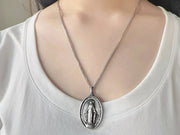 Virgin Mary Necklace - Miraculous Medal